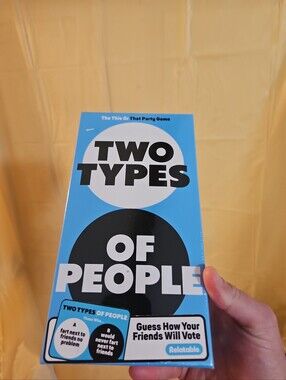 Two Types of People From What Do You Meme? Card Game New in Box